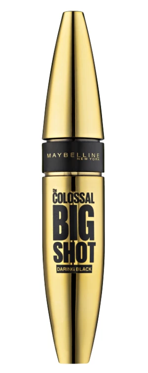 MAYBELLINE NEW YORK The Colossal Big Shot Daring Black objemová řasenka 9.5 ml