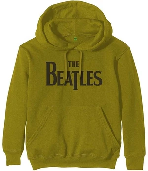 The Beatles Felpa con cappuccio Drop T Logo Green XL