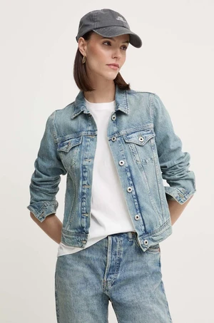 Rifľová bunda Pepe Jeans dámska, prechodná, PL402430MS2