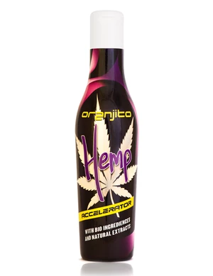 Oranjito Konopné opalovací mléko do solária (Hemp Accelerator) 200 ml