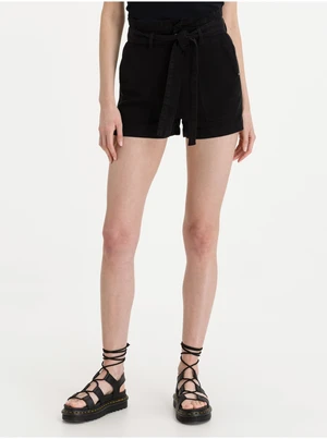 Black Women's Shorts Guess Janna