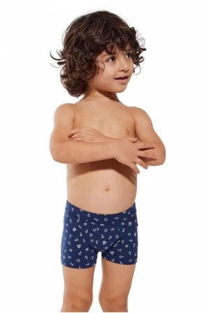 Cornette Young Boy 700/136 Marine 134-164 Chlapecké boxerky 158-164 marine