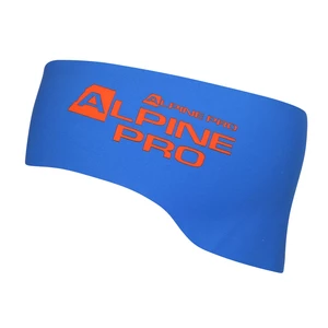 Sport headband ALPINE PRO BELAKE electric blue lemonade