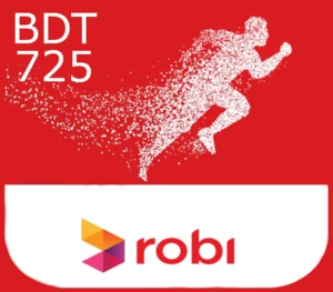 Robi 725 BDT Mobile Top-up BD