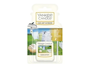 YANKEE CANDLE gelová visačka do auta Clean Cotton 24 g