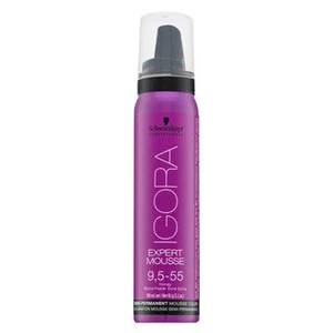 Schwarzkopf Professional Igora Expert Mousse Semi-Permanent Mousse Color semi-pernamentna barwiąca pianka do włosów 9,5-55 100 ml