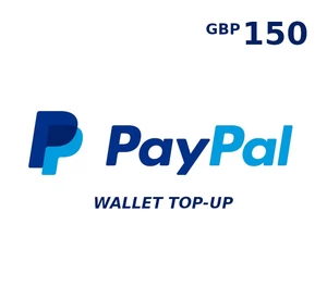 PayPal Wallet 150 GBP Top Up UK