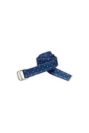 Tommy Hilfiger Opasok - aiden belt modrý