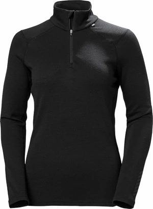 Helly Hansen Women's Lifa Merino Midweight Half-Zip Black S Sous-vêtements thermiques