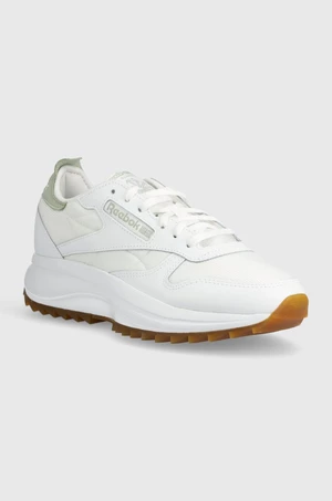 Sneakers boty Reebok Classic CLASSIC LEATHER bílá barva, 100074376