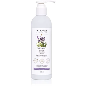 T-LAB Organics Organic Sage Anti-Dandruff Mask hydratačná maska na vlasy 250 ml