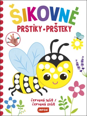 Šikovné prstíky / šikovné pršteky - červený sešit / červený zošit (cz/sk vydanie)