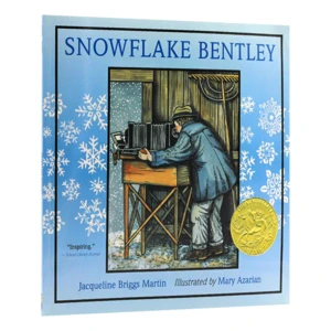 Snowflake Bentley, Children's books aged 3 4 5 6, English picture book, 9780547248295