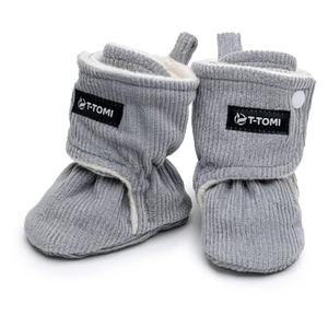 T-TOMI Capačky grey 6 - 9 mesiacov warm 1 pár