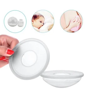 2PCS Breast Nursing Cup Milk Saver Protect Sore Nipples for Collect Breastmilk