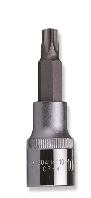 Zástrčné hlavice Torx, 1/4", velikosti T6-T40, délka 37 mm - JONNESWAY Profil: Torx, Velikost čtyřhranu: 1/4", Velikost: T6