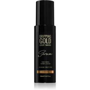 Dripping Gold Luxury Tanning Serum samoopaľovací prípravok na telo a tvár odtieň Ultra Dark 150 ml