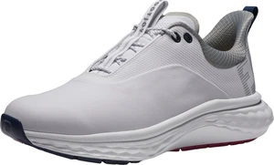 Footjoy Quantum White/Blue/Pink 42,5 Herren Golfschuhe