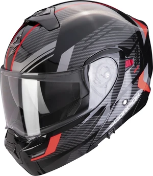 Scorpion EXO 930 EVO SIKON Black/Silver/Red 2XL Casco