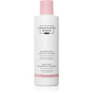 Christophe Robin Delicate Volumizing Shampoo with Rose Extracts objemový šampon pro jemné a zplihlé vlasy 250 ml