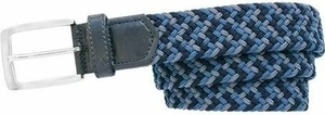 Alberto Gürtel Multicolor Braided Navy 85 cm Cinturón