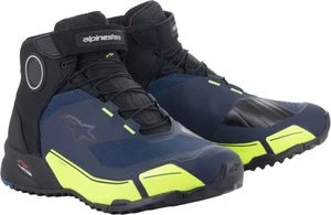 Alpinestars CR-X Drystar Riding Shoes Black/Dark Blue/Yellow Fluo 40,5 Botas de moto