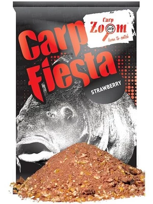 Carp zoom krmítková směs carp fiesta 3 kg - xxl carp jahoda