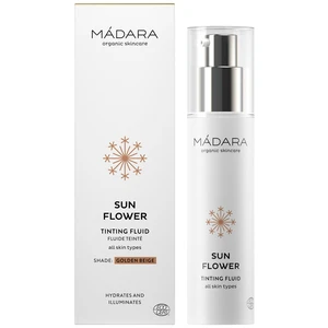 MÁDARA Tónovací fluid Sun Flower (Tinting Fluid) 50 ml Golden Beige