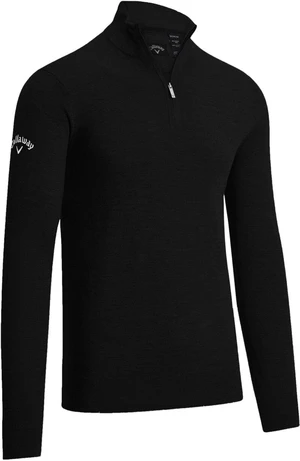 Callaway 1/4 Zipped Merino Black Onyx 2XL Pull