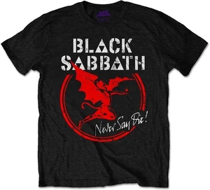 Black Sabbath Camiseta de manga corta Archangel Never Say Die Unisex Black M