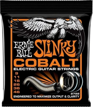 Ernie Ball 2722 Slinky Cobalt Cordes pour guitares électriques