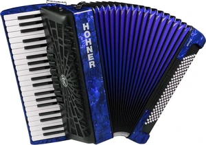 Hohner Bravo III 120 Billentyűs harmonika Dark Blue