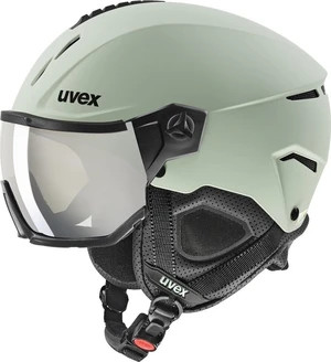 UVEX Instinct Visor Oxid Green Mat 60-62 cm Casco da sci