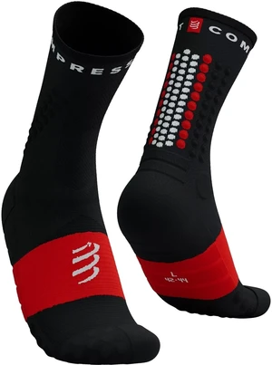 Compressport Ultra Trail V2.0 Black/White/Core Red T3 Laufsocken