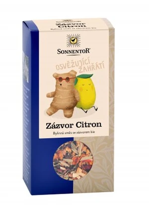 Sypaný čaj Sonnentor - Zázvor-citrón 80g