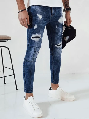 Men's Blue Denim Dstreet Pants