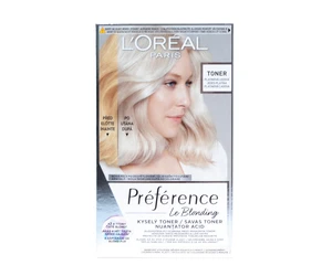 Neutralizačný toner na vlasy s kyslým pH Loréal Paris Préférence Le Blonding - platinový ľadový - L’Oréal Paris + darček zadarmo