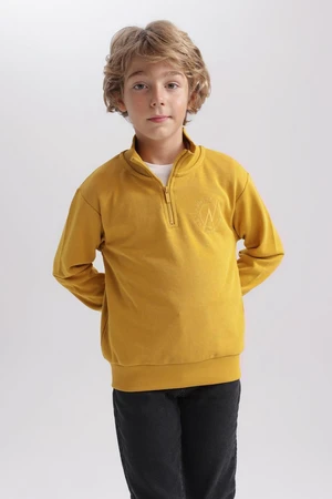 DEFACTO Boy Half Turtleneck Sweatshirt