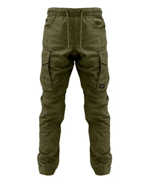 Kumu lehké kalhoty utility cargos khaki - s