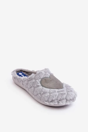 Women's Fur Slippers Inblu Grey