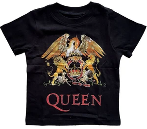 Queen T-Shirt Classic Crest Black 3 Years