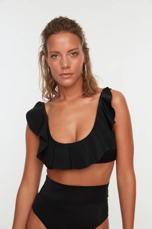 Női bikini felső Trendyol Frilled