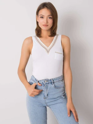 OCH BELLA White top with pocket