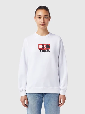 Sweatshirt - FEMALE DIESEL white