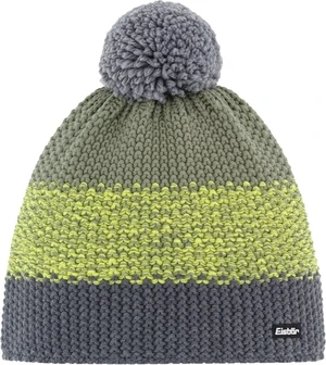 Eisbär Star Pompon Beanie Anthracite/Light Yellow/Misty Forest UNI Mütze