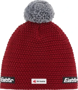 Eisbär Jamie Pompon SKA Beanie Burgundy/Grey UNI Czapka