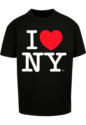 Pánské tričko I Love NY Oversize černé