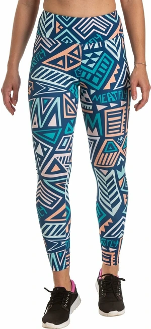 Meatfly Arabel Leggings Dancing Mint S Pantalones deportivos