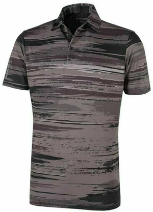 Galvin Green Mathew Ventil8+ Black/Sharkskin S Polo-Shirt