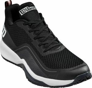 Wilson Rush Pro Lite Active Mens Tennis Shoe Black/Ebony/White 45 1/3 Herren Tennisschuhe